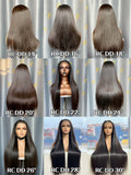 Raw Cambodia Double Drawn Straight Wig (3 Bundles Made)