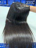 Raw Cambodia U Part  Straight Wig