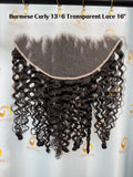 VC 13*6 Lace Burmese Curly