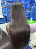 3 Bundles Vietnamese Raw Straight Wig #1B