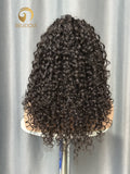 Tight Italian Curly Half Wig 3 Bundle Made