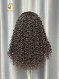 U part wig Italian Curly 3 Bundle Made