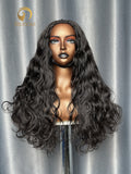 U part wig Body Wave 3 Bundle Made