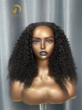 U part wig Jerry Curly 3 Bundle Made