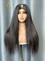 V Part Wig Straight 3 Bundle Made