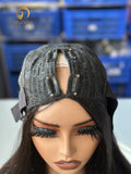 V Part Wig Straight 3 Bundle Made