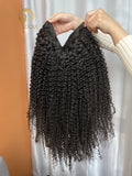 V Part Wig Jerry Curly 3 Bundle Made