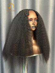 V Part Kinky Curly Cambodia Raw 3 Bundle Made