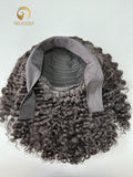 Uniform Burmese Curly Headband Wig