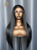 Jet Black Virgin Color Wig