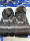 Jet Black Virgin Color Wig