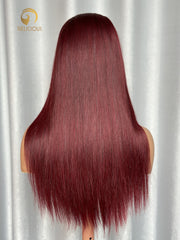 VC 99J Burgundy Virgin Color Wig