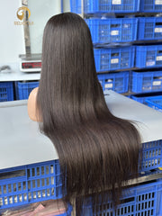 Raw Cambodia Straight Wig 4 Bundles Made