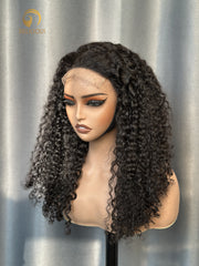 180% Density Burmese Spiral Wig Virgin Hair