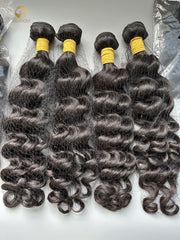VB Loose Curly Bundle Weft - #1B