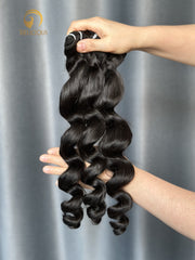 VV Loose Wave Bundle Weft - #1B