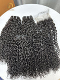 VV Pixie Curly Bundle Weft - #1B