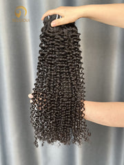 VV Deep Curly Bundle Weft - #1B