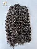 Italian Curly Affordable Raw Bundle Weft - #1B