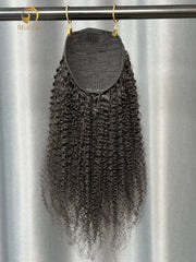 Kinky Curly Ponytail Virgin Hair