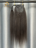 Kinky Straight Ponytail Virgin Hair