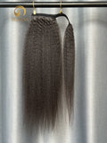 Kinky Straight Ponytail Virgin Hair