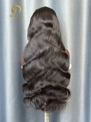 Raw Cambodia Neat Body Wave Wig 4 Bundles Made