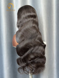 Raw Cambodia Neat Body Wave Wig 4 Bundles Made