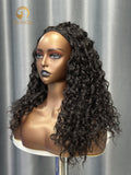 Italian Curly Half Wig 3 Bundle Made