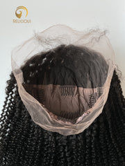 Kinky Curly HD Full Lace Wig Virgin Hair