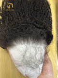Kinky Curly HD Full Lace Wig Virgin Hair