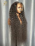 Custom Make Long Deep Wave Wig Virgin Hair