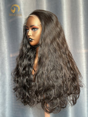 Raw Cambodia DD 4 Bundles Made Body Wave Wig