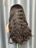 Raw Cambodia DD 3 Bundles Made Body Wave Wig