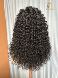 200% Density Italian Curly Wig Virgin Hair