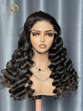 200% Density Pineapple wave Wig Virgin Hair