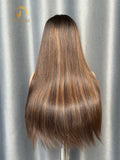 Raw #2/30 Straight Wig 3 Bundles Made