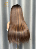 Raw #2/30 Straight Wig 3 Bundles Made