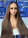Raw #2/30 Straight Wig 3 Bundles Made