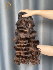 Raw Cambodia #2/6 Loose Deep Wave Bundle
