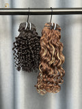 Virgin Deep Curly Bundle Dyed to Honey Blonde