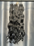 Virgin Loose Wave Bundle Dyed to Jet Black
