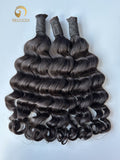 1B# Loose Deep Wave Bulk Hair for Bobo braiding