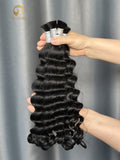 Jet Black LDW Bulk Hair for Bobo Braiding