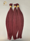 #99J Straight Bulk Hair for Bobo braiding