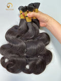 #1B Body Wave Bulk Hair for Bobo braiding