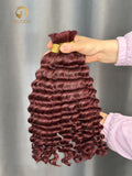 #99J Deep Wave Bulk Hair for Bobo braiding
