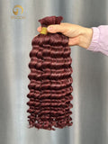#99J Deep Wave Bulk Hair for Bobo braiding