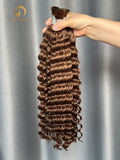 4# Bulk Hair for bobo braiding - Deep wave