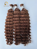 4# Bulk Hair for bobo braiding - Deep wave